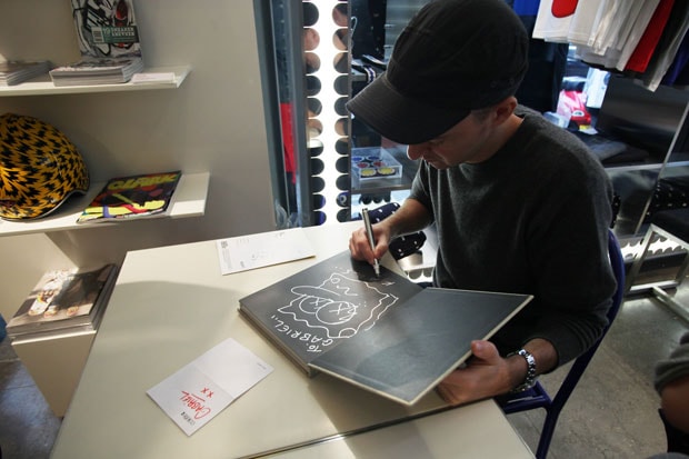 KAWS Book Signing @ colette