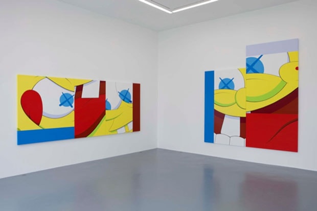 KAWS @ Emmanuel Perrotin Paris Preview