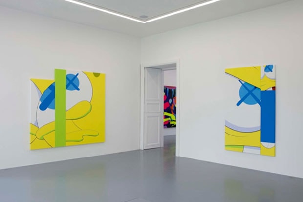 KAWS @ Emmanuel Perrotin Paris Preview