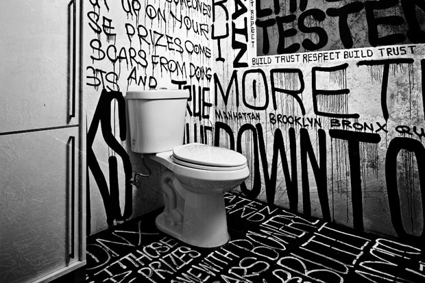 Kunle Martins "No More White Walls" Installation at Nike Bowery Stadium