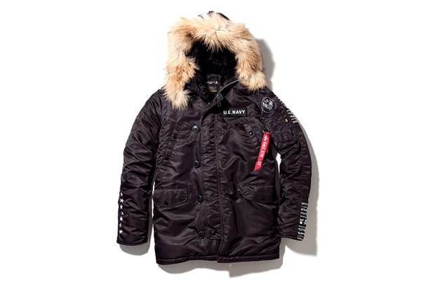 mastermind JAPAN x uniform experiment x ALPHA TIGHT N-3B