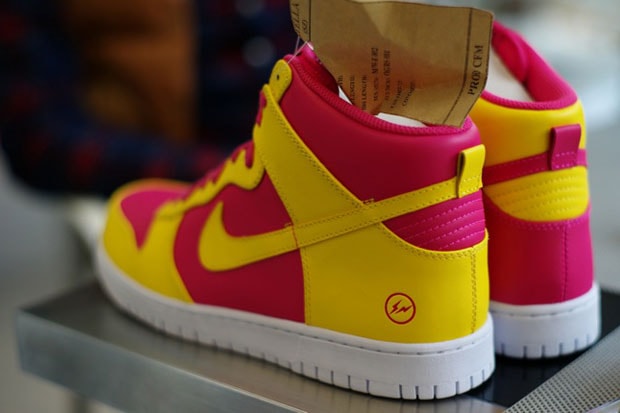 fragment design x Nike Dunk Hi Preview