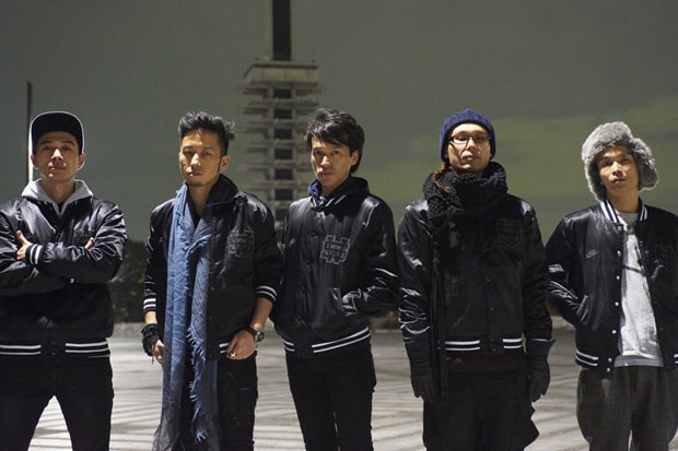 Nike Satin Destroyer Jacket featuring Running Club Roc Trax