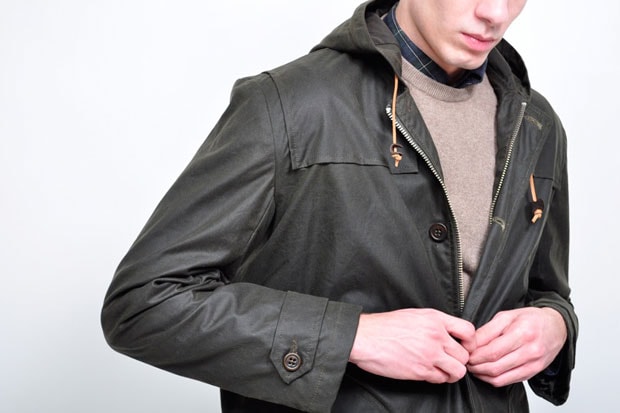 Our Legacy Olive Waxed Parka