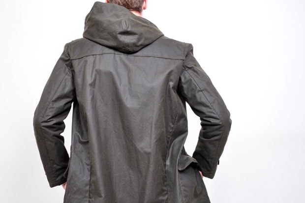 Our Legacy Olive Waxed Parka