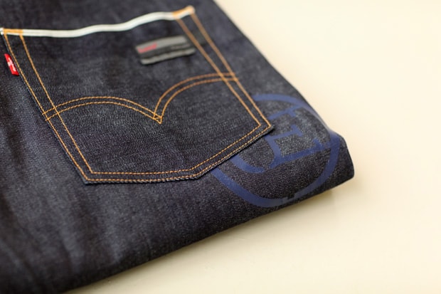 uniform experiment x Levi’s Fenom U.E. NAVY DISCO Decoration Denim - A Closer Look