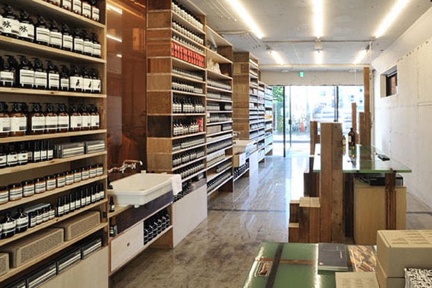 Aesop Store Opening Tokyo