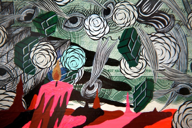 Andrew Schoultz "Melt Down" Exhibition @ Project Space