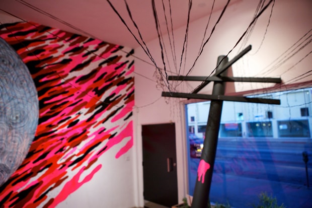 Andrew Schoultz "Melt Down" Exhibition @ Project Space