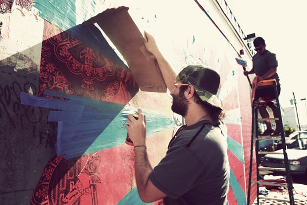 Art Basel Miami 2010: Shepard Fairey Walls