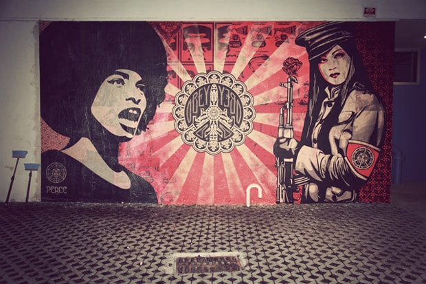 Art Basel Miami 2010: Shepard Fairey Walls