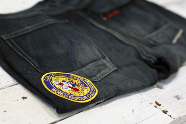 CLOT x Levi’s Nylon Dynasty 502 Washed Jeans