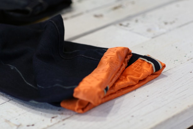 CLOT x Levi’s Nylon Dynasty 502 Washed Jeans