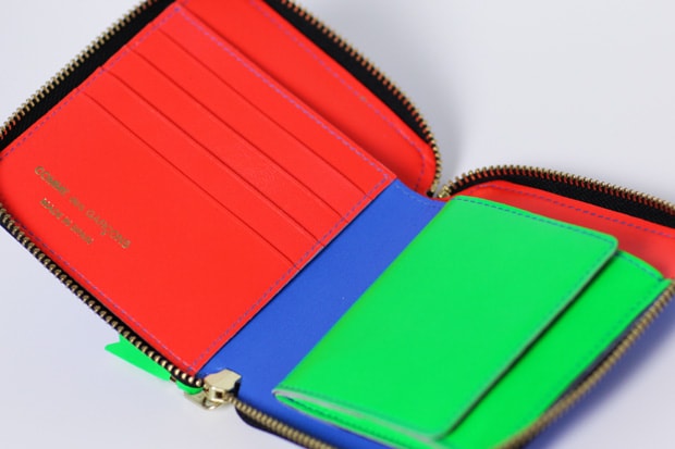 COMME des GARCONS Merry "Happy Crazy Colour" Wallets