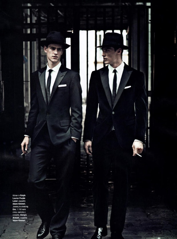 GQ Italia: GARCONS TERRIBLE Editorial 