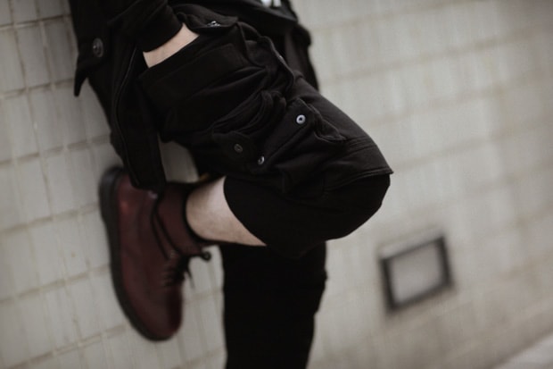 Julius x THE BLACK SENSE MARKET Parka & Cropped Pants Set