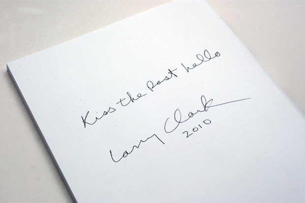 Larry Clark "Kiss the Past Hello" Book