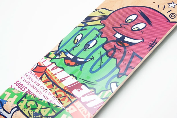 Morning Breath for Atlas Skate Deck
