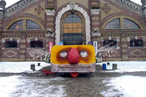 The Moulin x Os Gemeos "Dépayz’arts" Installation Preview