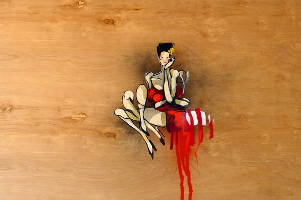 Anthony Lister "Fierce" Exhibition LA