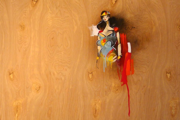 Anthony Lister "Fierce" Exhibition LA