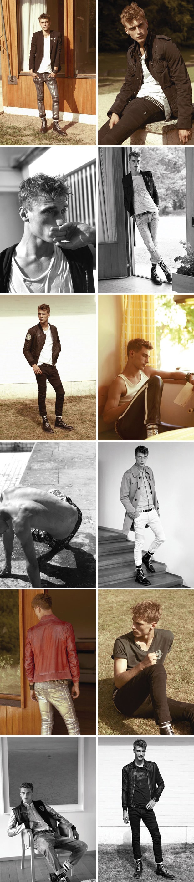 Balmain Homme 2011 Spring/Summer Lookbook