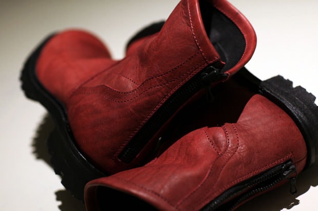 JULIUS Back Zip Heel Boot