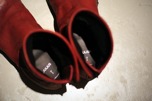 JULIUS Back Zip Heel Boot