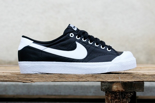Nike All Court Leather Black/White