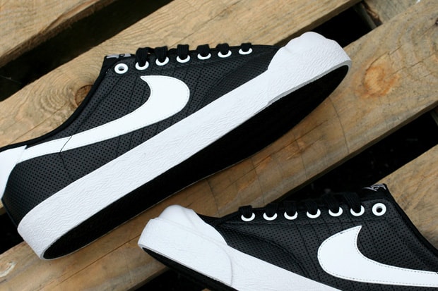 Nike All Court Leather Black/White