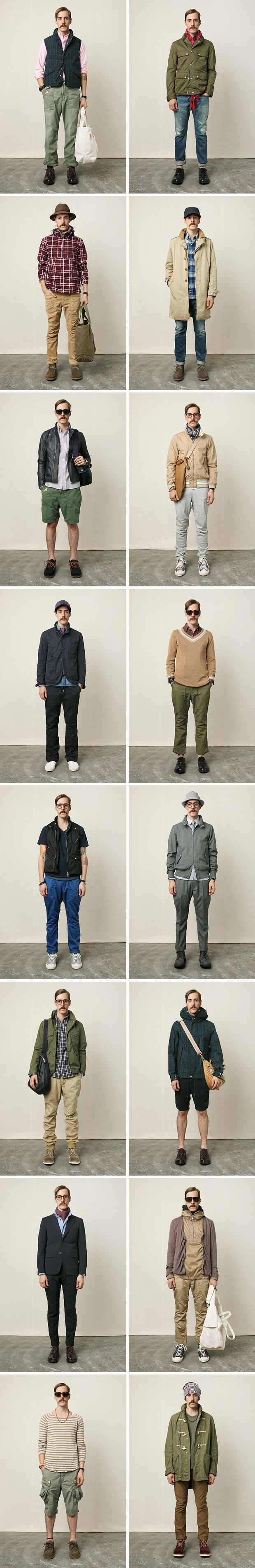 nonnative 2011 Spring/Summer "The Bluffer's Code" Collection Lookbook