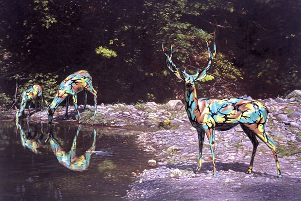 Ron English Camo Deers