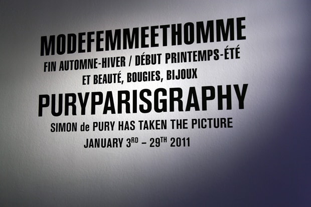 Simon de Pury "PURYPARISGRAPHY" Exhibition Recap