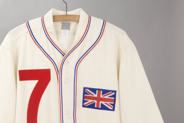 Nick Schonberger & Ian Paley x Ebbets Field 1938 World Champion British Baseball Team Jersey