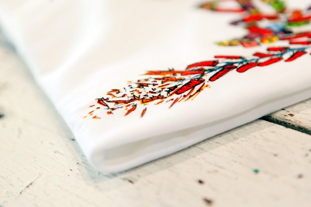 CLOT x Stussy "Firecracker" T-Shirt