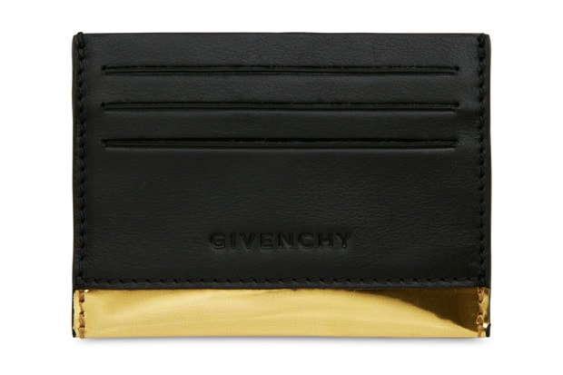 Givenchy Metallic Leather Accessories
