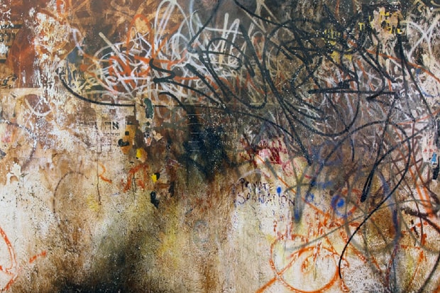 José Parlá "Walls, Diaries, and Paintings" Exhibition @ Bryce Wolkowitz Gallery