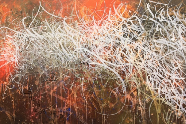 José Parlá "Walls, Diaries, and Paintings" Exhibition @ Bryce Wolkowitz Gallery