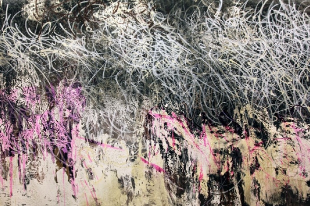 José Parlá "Walls, Diaries, and Paintings" Exhibition @ Bryce Wolkowitz Gallery