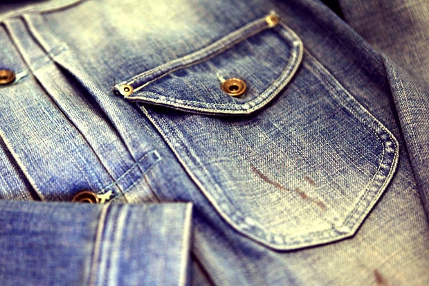 NEXUSVII Washed Denim Jacket