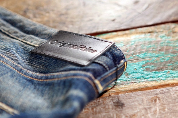 OriginalFake Damaged Denim