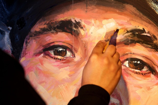 Patrick Martinez "HUSTLEMANIA" Exhibition Studio Visit
