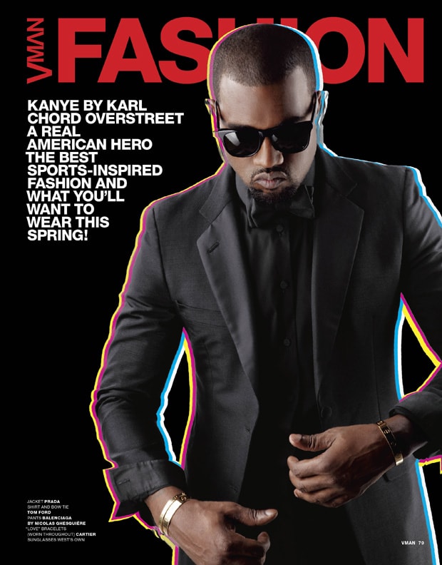 VMAN Issue 21 featuring Kanye West