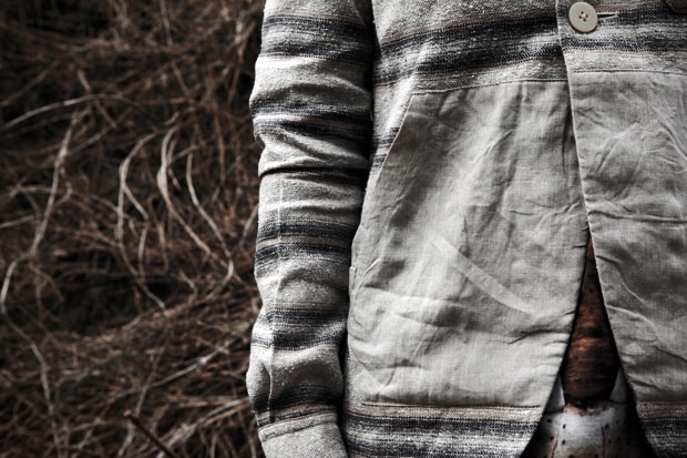 Cosmic Wonder Light Source Linen Hooded Jacket