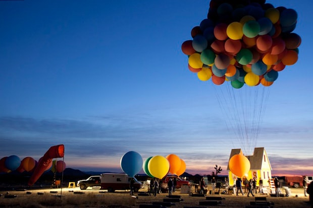 Disney's "Up" House Recreated