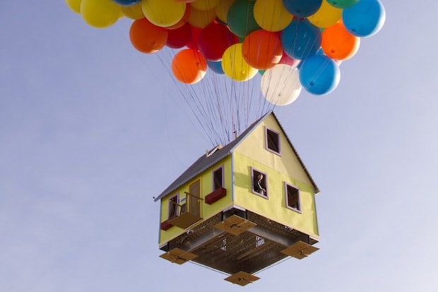 Disney's "Up" House Recreated
