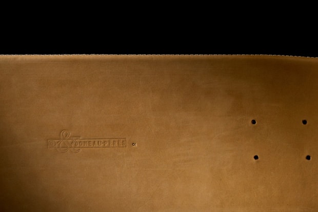 Greg Hervieux x Domeau & Pérès Leather Skate Deck