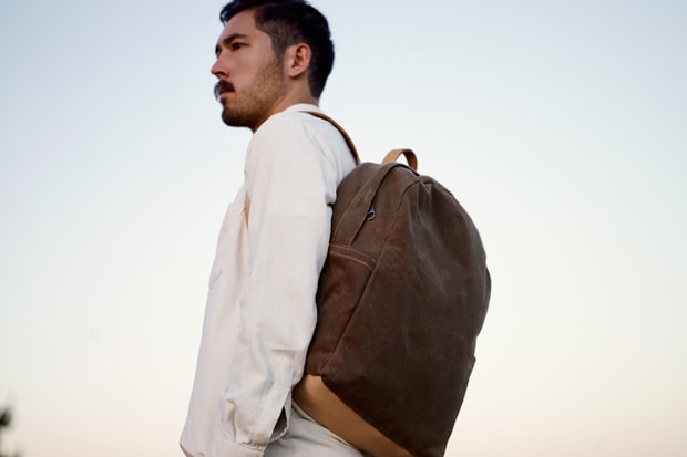 Joshu+Vela Canvas and Leather Bag Collection