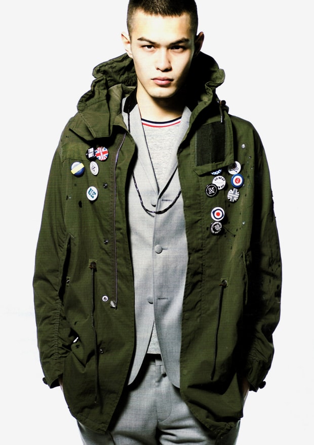 MEN’S NON-NO: uniform experiment 2011 Spring/Summer "ENGLAND'S DREAMING" Editorial