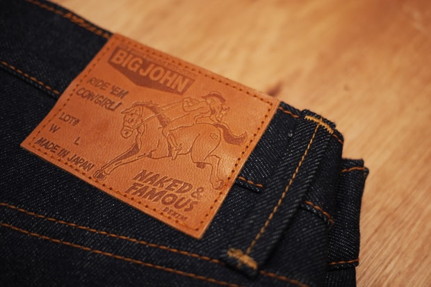 Naked & Famous Denim x BIG JOHN 14oz Weird Guy Jeans